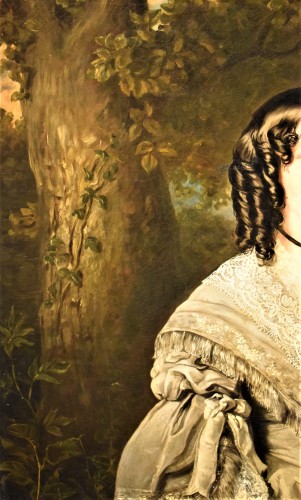 XIXe siècle - Portrait de la Princesse Kotschoubey - École allemande du XIXe siècle